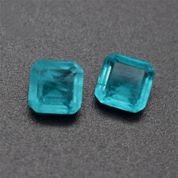 Blue Square Paraiba  Tourmaline Stone - Image 2