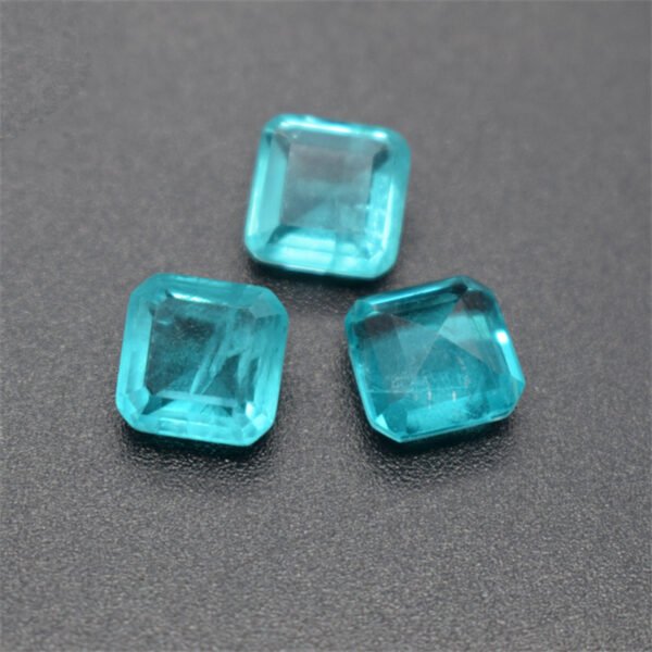 Blue Square Paraiba  Tourmaline Stone - Image 3