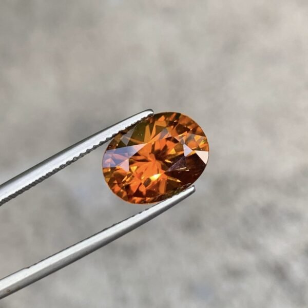 7.12(ct)Zircon Natural Super Fanta Color Precision Cut Faceted Gem@Tanzania - Image 2