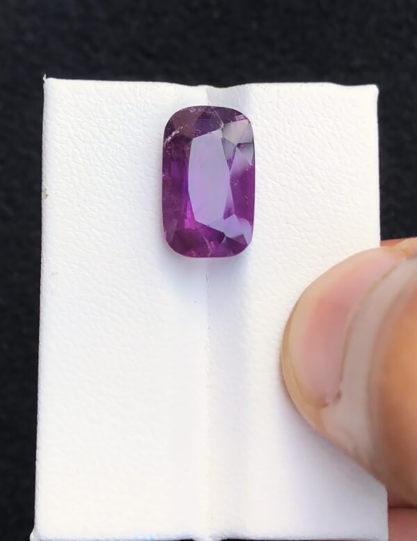5.80 Ct Natural Purple Transparent Amethyst Gemstone