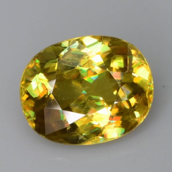 Rare Top Grade Fire Sparkly 0.91 ct Natural Sphene