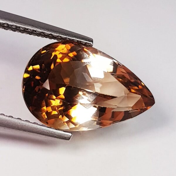 6.43 Ct " Top Quality Gem " Natural Champagne Topaz