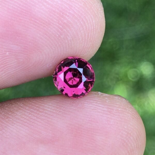1.10 CT GARNET RHODOLITE PURPLE ROUND SHAPE 100% NATURAL UNHEATED SRI LA - Image 3