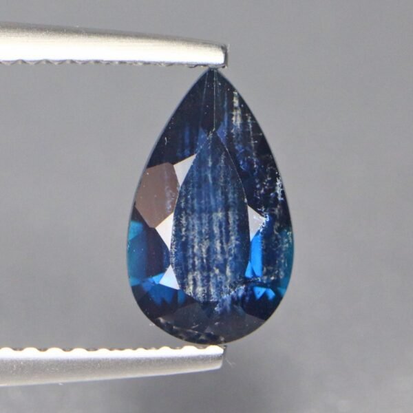 1.53 Ct Natural Montana Sapphire Heated Top Quality MNH29
