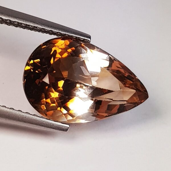 6.43 Ct " Top Quality Gem " Natural Champagne Topaz - Image 3