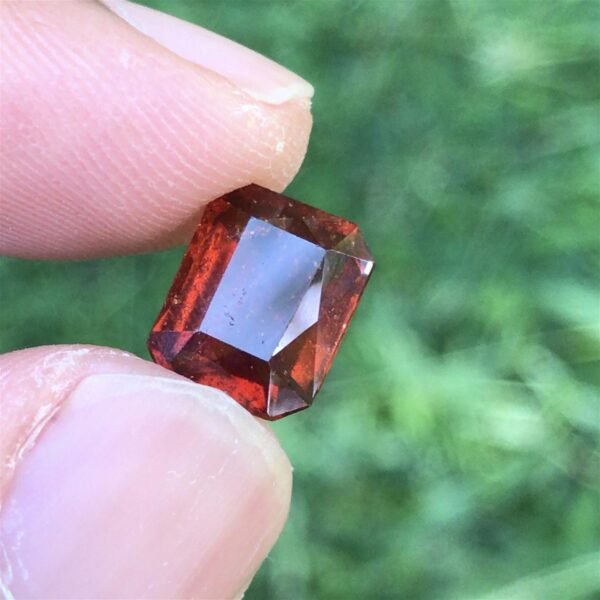 3.56 Crt Hessonite Garnet Volcanic Fire Orange 100% Natural Unheated - Image 3