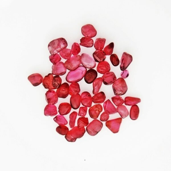 5.110 Cts Red Spinel 45Pcs Rough Lot 100% Natural Unheated Burma A2788 - Image 2