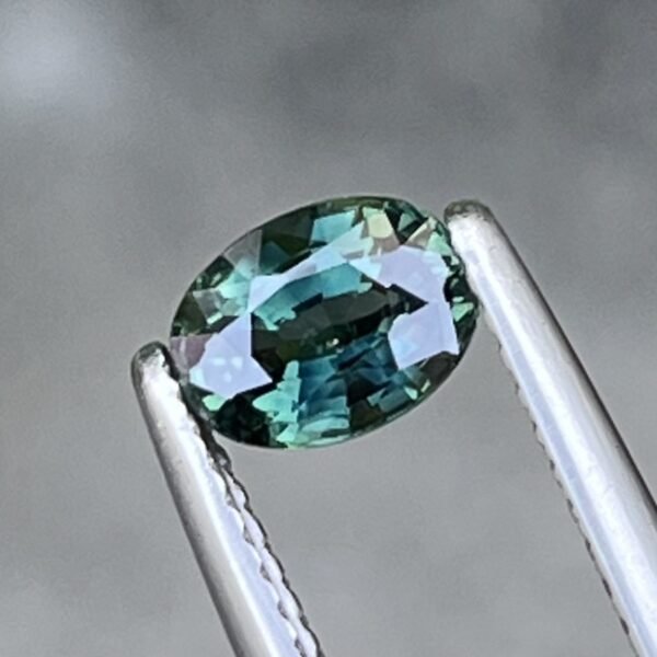 Exquisite 1.09 Ct Natural Teal Sapphire