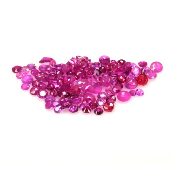 Natural Ruby (5.04 Cts.) Color Red [ Mix Shape Mix Size] Treasure Bkk - Image 2