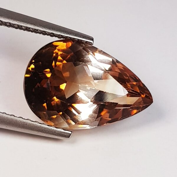 6.43 Ct " Top Quality Gem " Natural Champagne Topaz - Image 2