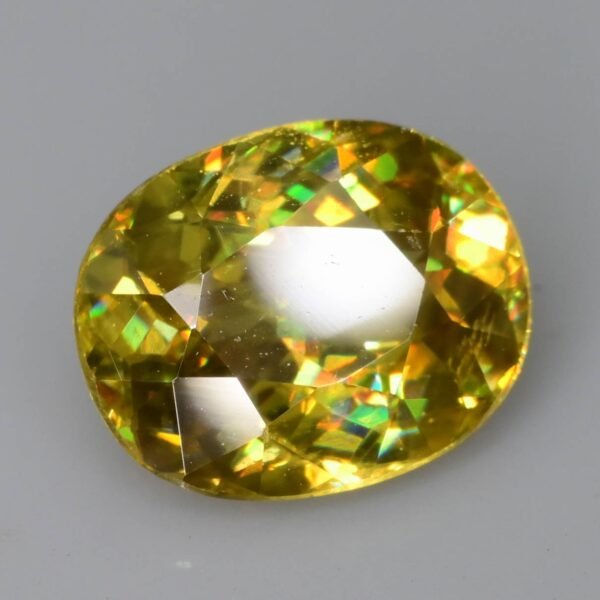 Rare Top Grade Fire Sparkly 0.91 ct Natural Sphene - Image 3