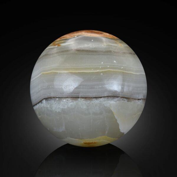 NO RESERVE 370 CARAT ONYX HEALING SPHERE FROM PAKISTAN