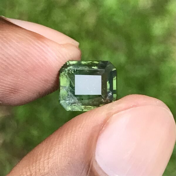 3.02 Crt Zircon Apple Green Natural Unheated Mine Srilanka
