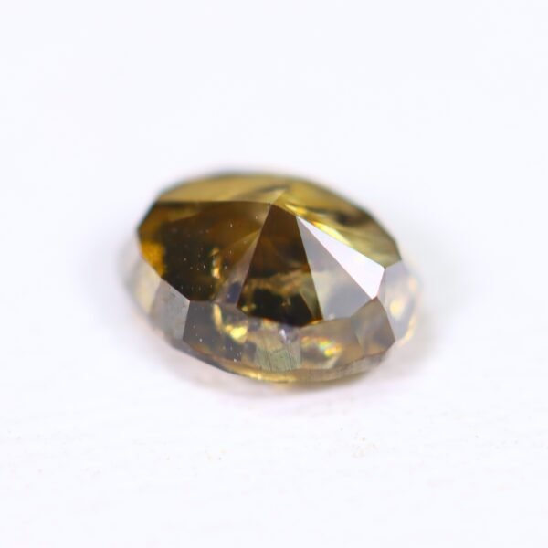 0.53cts Natural Unheated Champagne Diamond / KY1143