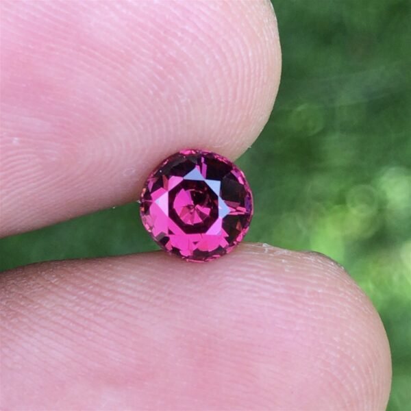 1.10 CT GARNET RHODOLITE PURPLE ROUND SHAPE 100% NATURAL UNHEATED SRI LA - Image 2