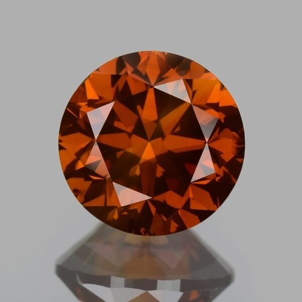0.45 Cts Natural Coganc Red Diamond Round Shape Diamond FG40927